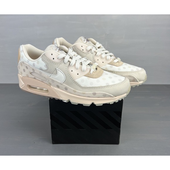 Nike Air Max 90 NRG 'Venn Diagram' Shimmer Polka Sand CZ1929-200 Mens Sz 9